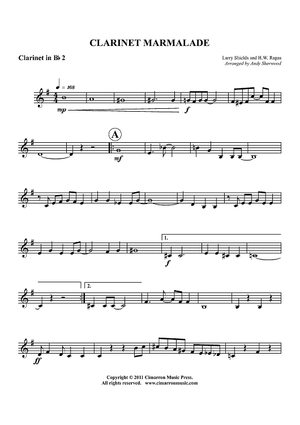 Clarinet Marmalade - Clarinet 2 in Bb