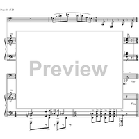 Fantasia No. 1 - Score