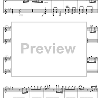 Sonata A Major - Score