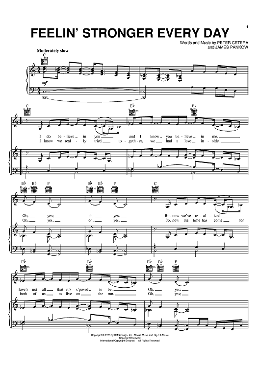 Feelin' Stronger Every Day