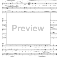 Mass No. 4 in G Major (BWV236) - Full Score