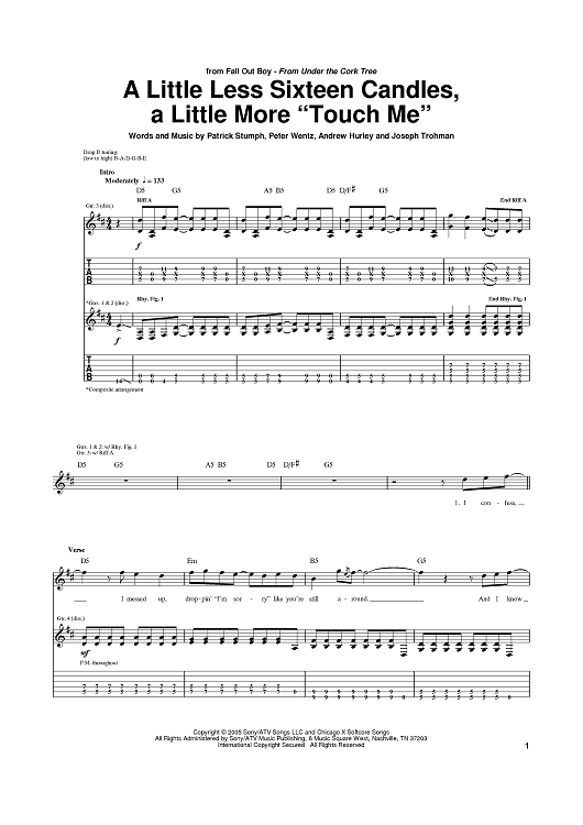 A Little Less Sixteen Candles, A Little More "Touch Me"