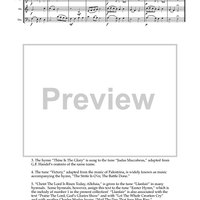 Five Easter Trios - Score