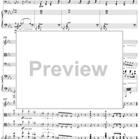 Piano Quartet No. 2 in E-flat Major, Op. 87, Movt. 1 - Score