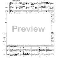 Allegro from Concerto in D Major - Score