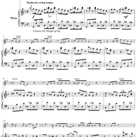 Two O'clock Jump - Piano Score