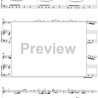 Sonata No. 4 in B-flat Major - Piano/Score