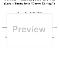 Somewhere, My Love (Lara's Theme from "Doctor Zhivago")