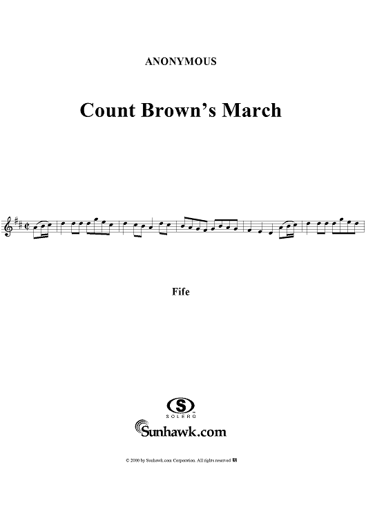 Count Brown's March