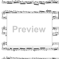 Aria Variata a minor BWV 989