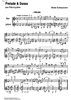 Prelude and Dance - Score