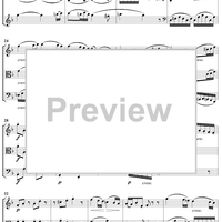 String Trio No. 3 in D Major  Op. 9, No. 2 - Score