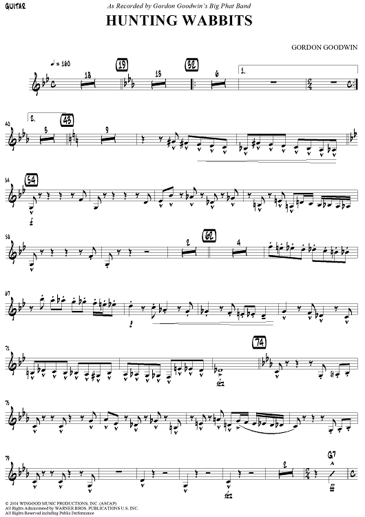 Hunting Wabbits - Guitar