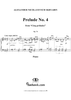 Prelude No. 4 "Lent, vague, indécis", Op. 74, No. 4