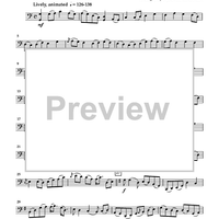 Hymns from "The Southern Harmony" for 2 Violins and Piano - Cello (for Violin 2)