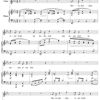 Five Lieder, Op. 107, No. 4, Maienkätzchen