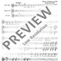 Ständchen - Choral Score