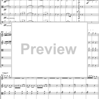 Serenade for String Orchestra in C major (C-dur). Movement IV, Finale (Tema Russo) - Score