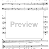 Pater noster - Score