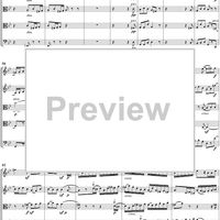 String Quintet No. 2 in B-flat Major, Op. 87 - Score