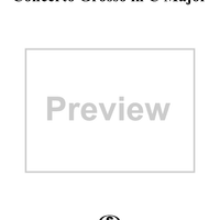 Concerto Grosso No. 10 in C Major, Op. 6, No. 10 - Solo Violin 1