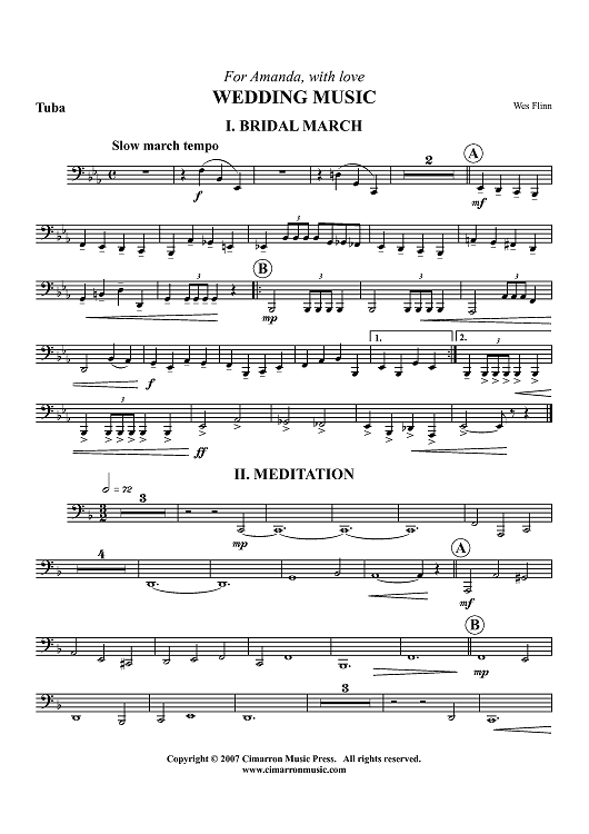 Wedding Music - Tuba