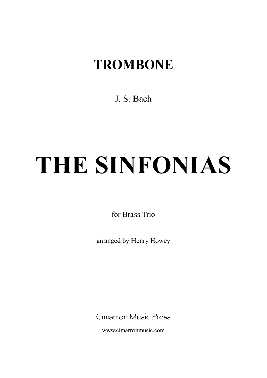 The Sinfonias - Trombone