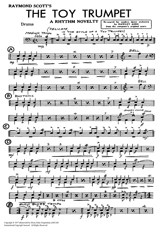 The Toy Trumpet - Drum Set