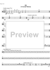 Suite for string orchestra and percussion - Percussion 1