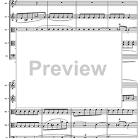 String Quintet a minor Op.91 - Score