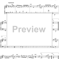 Harpsichord Pieces, Book 1, Suite 1, No.14:  La Bourbonnoise Gavotte