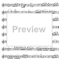 Sonata No. 8 F Major KV13 - Flute