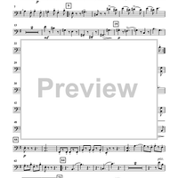 Le Tombeau de Couperin for Oboe and String Quartet - Cello