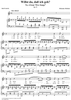 Willst du, daß ich geh? - No. 4 from "Five Songs" Op. 71
