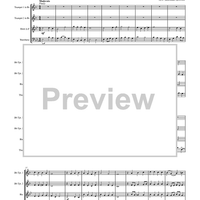 Wedding Album for Brass Quartet - Score