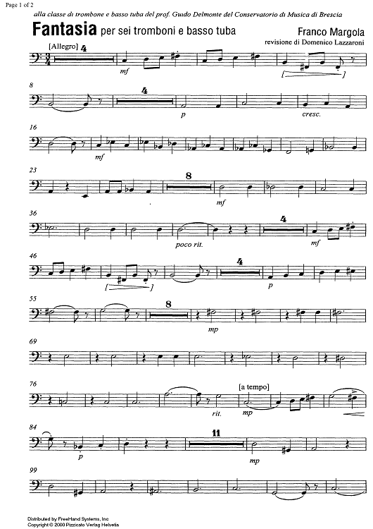 Fantasia - Trombone 5