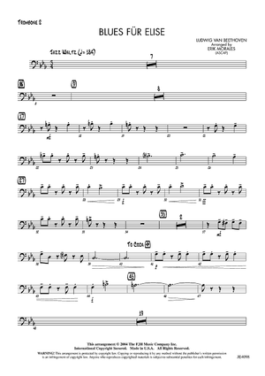 Blues für Elise - Trombone 2