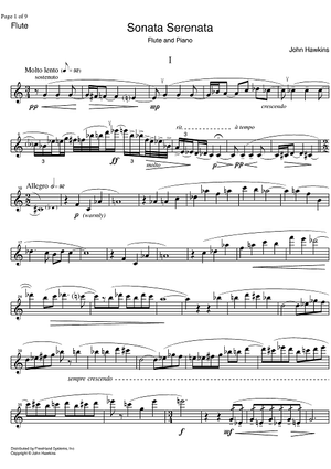 Sonata Serenata - Flute
