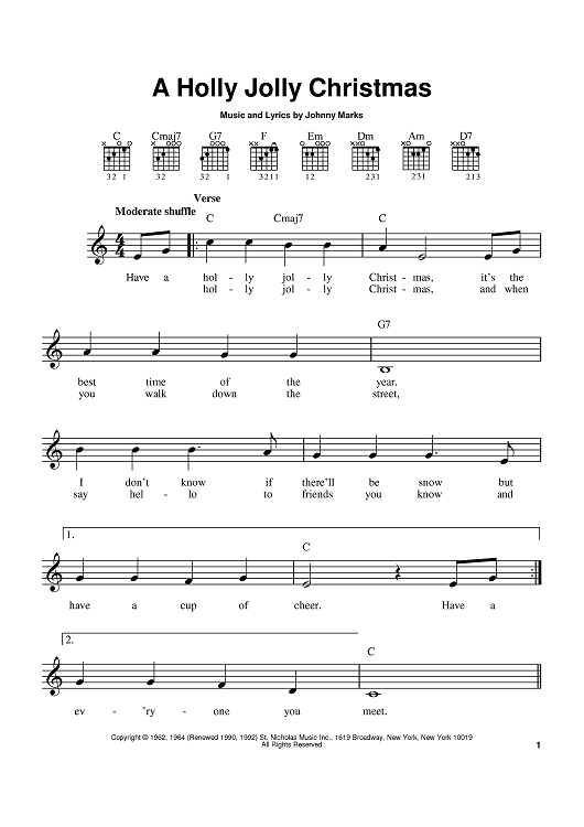 A Holly Jolly Christmas