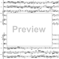 Double Clavier Concerto No. 3 in C Minor, Movement 1   (BWV 1062) - Score