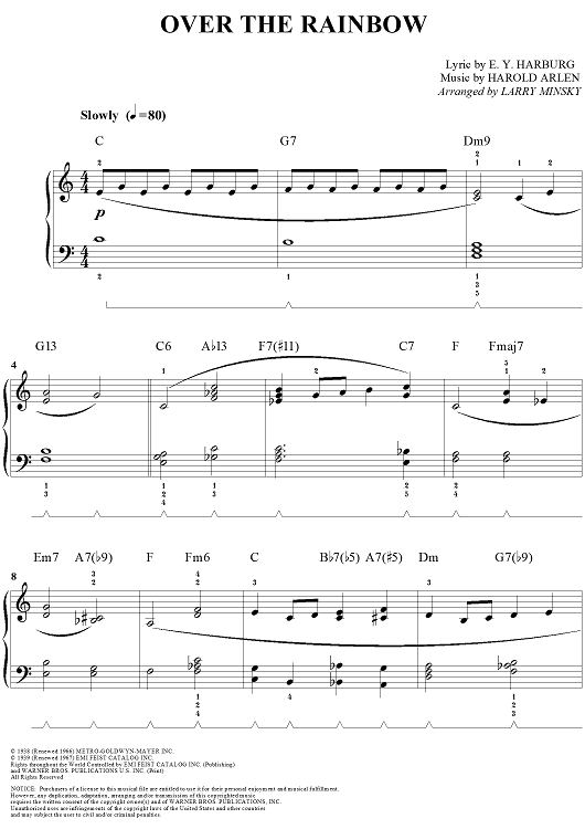 (Somewhere) Over the Rainbow