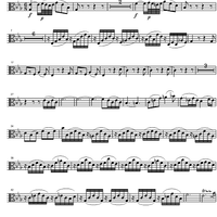 Piano Trio No. 2 Eb Major KV498  Kegelstatt - Viola