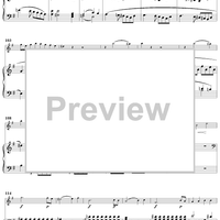 Violin Sonata No. 21 in E Minor, K300c (K304) - Piano Score