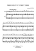 Three Romances Without Words - Piano Score