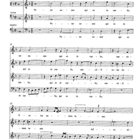 Pater noster - Score