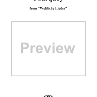 Weltliche Lieder 11
