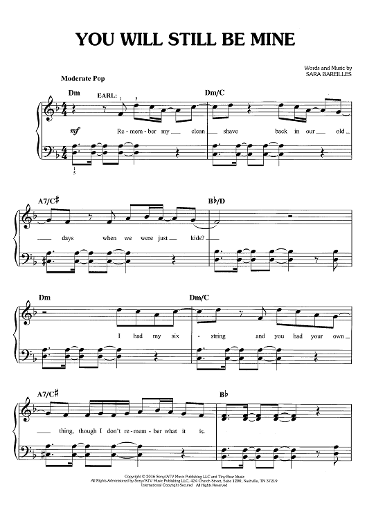 You Will Still Be Mine