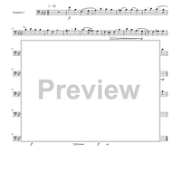 Two Madrigals, Vol. 6 - from Morley's "First Book of Madrigals to 4 Voices" (1594) - Trombone 2