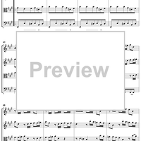 Sonata No. 3 in A major - Score