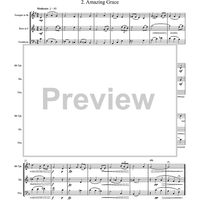 Four Favorite Hymns - Score